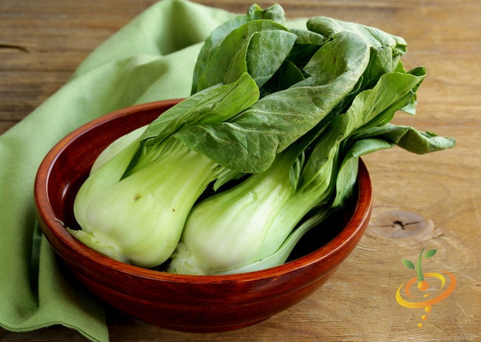Fresh Chinese bok choy cabbage seeds from SeedsNow, ideal for growing your own Chinese Pak Choi at home.
